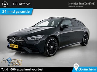 Mercedes-Benz CLA Shooting Brake 250 e Star Edition AMG Line Plus AMG Line | Night Pakket |Panorama Schuif-Kanteldak | Memory Stoelen | Head-up display | Parkeerpakket met 360°-camera. Inclusief 24 maanden Mercedes-Benz Certified garantie voor Europa.