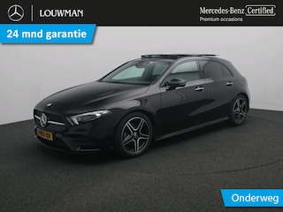 Mercedes-Benz A-klasse 180 Business Solution AMG AMG Line | Night Pakket | Panorama Schuif-Kanteldak |Memory Voorstoelen |Sfeerverlichting | Achteruitrijcamera | MultiBeam Ledkoplampen. Inclusief 24 maanden Mercedes-Benz Certified garantie voor Europa.