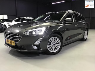 Ford Focus Wagon 1.0 EcoBoost Titanium X Business I 1e Eigen I Dealer Onderh I D-Dash I Navi I Camera I Clima I Cruise I Led I Btw