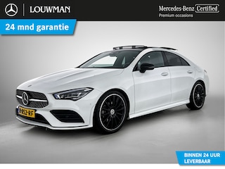 Mercedes-Benz CLA 180 AMG Line AMG Line | Night Pakket | Panorama Schuif-Kanteldak | Sfeerverlichting | 19 Inch AMG velgen | Distronic | Parkeerpakket met 360°-camera. Inclusief 24 maanden Mercedes-Benz Certified garantie voor Europa.