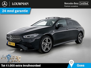Mercedes-Benz CLA Shooting Brake 250 e Business Solution AMG AMG Line | Night Pakket |Panorama Schuif-Kanteldak | Memory Stoelen | Head-up display | Parkeerpakket met 360°-camera. Inclusief 24 maanden Mercedes-Benz Certified garantie voor Europa.