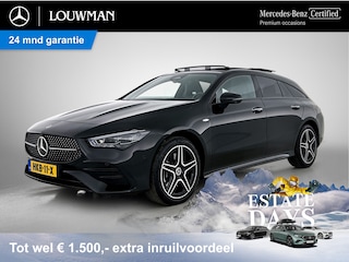Mercedes-Benz CLA Shooting Brake 250 e Business Solution AMG AMG Line | Night Pakket |Panorama Schuif-Kanteldak | Memory Stoelen | Head-up display | Parkeerpakket met 360°-camera. Inclusief 24 maanden Mercedes-Benz Certified garantie voor Europa.