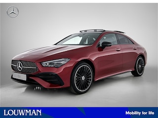Mercedes-Benz CLA 250 e Business Solution AMG | AMG Line Plus pakket | Trekhaak | Panoramaschuifdak | Memorypakket | Head-up display | Augmented Reality navigatie | 360°-camera | Antidiefstalpakket GUARD 360° Plus | 19 inch AMG velgen |