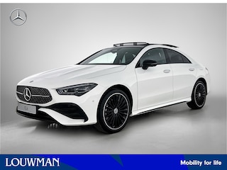 Mercedes-Benz CLA 250 e Business Solution AMG | AMG Line Plus pakket | Trekhaak | Panoramaschuifdak | Head-up display | Memorypakket | Smartphone integratie | Advanced sound system | 360°-camera | 19 inch AMG velgen |