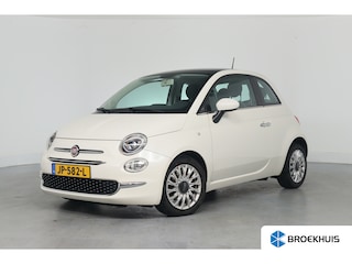 Fiat 500 0.9 TwinAir Turbo Lounge | Automaat! | Navigatie | Airco | DAB | Panorama Dak | Lichtmetalen Velgen