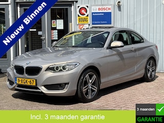 BMW 2-serie Coupé 220i Executive | AUTOMAAT | PANO | NAVI | PDC | TREKHAAK |
