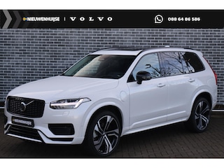 Volvo XC90 2.0 T8 Plug-in hybrid AWD Ultra Dark | Bowers & Wilkins Audio | Luchtvering | Trekhaak | Geventileerde comfortstoelen | Massagefuntie | Standkachel | Panoramadak | 360 camera | Head-up display | 4 zone climate control | Google Maps navigatie | Gelamineerd zijruiten | Nubuck hemelbekleding |