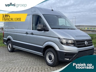 Volkswagen Crafter Highline L3H3 140pk automaat GVW 3.5T | Nieuw Model | BPM vrij | bijrijdersbank | park assist | trekhaak | navigatiepakket