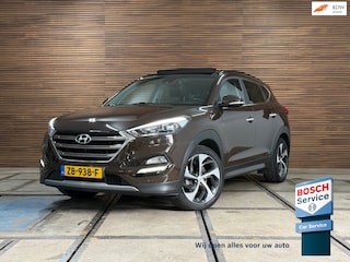 Hyundai Tucson 1.6 T-GDi Premium 4WD Automaat | Pano | Winterpakket | 19' inch | Leder | Keyless | Camera | LED