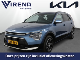 Kia Niro 1.6 GDi Hybrid DynamicPlusLine Apple Carplay/Android Auto - Cruise Control - Dodehoekdetectie - Navigatie - Schuif-/Kanteldak - Stuur/Stoelverwarming - Fabrieksgarantie tot 10-2031