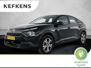 Citroën C4 EV Live 50kWh 136 pk | Navigatie via Apple Carplay/Android Auto | Accu 95% | Parkeersensoren Achter | LED Dagrijverlichting | DAB ontvanger | Bluetooth | Climate Control | Cruise Control | Buitenspiegels Elektrisch Verstel -en Verwarmbaar |