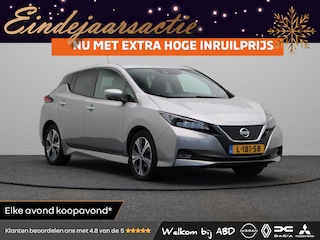 Nissan Leaf N-Connecta 40 kWh | Accu score 92% | Trekhaak | Dealer onderhouden | Stoel- en stuurwielverwarming | Achterbankverwarming |