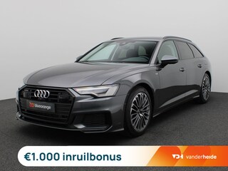 Audi A6 Avant 55 TFSI-e S edition 367PK S-Tronic Adpatieve Cruise Controle, Matrix LED verlichting, Navi, Clima, Keyless, Stoel-stuurverwarming, 19" LM Velgen