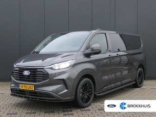Ford Transit Custom 320 2.0 TDCI 170pk Automaat L2H1 Black Edition | 2x Schuifdeur | Adaptive Cruise | BLIS | Keyless | Camera | Trekhaakvoorbereiding | Stoelverwarming