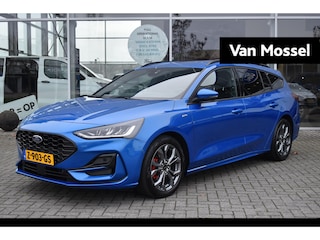 Ford Focus Wagon 1.0 EcoBoost Hybrid ST Line X | Climate Control | Adaptieve Cruise Control | Achteruirijcamera | Dode Hoek Detectie | Winterpakket | Bang & Olufsen Premium Geluidsysteem | "Lederen Bekleding" | Elektrisch Bedienbare Achterklep | Apple Carplay/Android Auto |