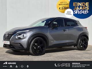 Nissan Juke 1.6 Hybrid Tekna Automaat / Navigatie via Apple Carplay of Android Auto / Adaptief CC / Rondomzicht camera / Keyless Entry/Start / Bose Audio Systeem / Lichtmetalen wielen 19“ / Climate control /