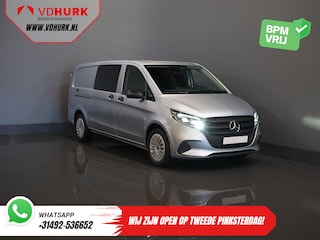 Mercedes-Benz Vito 116 CDI Aut. L3 DC Dubbel Cabine BPM VRIJ! 6 Pers./ 2xSchuifdeur/ LED/ Stoelverw./ 270Gr. Deuren/ Carplay/ Camera/ Cruise/ Trekhaak