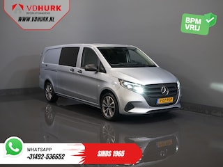 Mercedes-Benz Vito 116 CDI Aut. L3 DC Dubbel Cabine BPM VRIJ! 6 Pers./ 2xSchuifdeur/ LED/ Stoelverw./ 270Gr. Deuren/ Carplay/ Camera/ Cruise/ Trekhaak