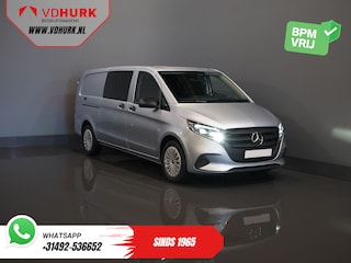 Mercedes-Benz Vito 116 CDI Aut. L3 DC Dubbel Cabine BPM VRIJ! 6 Pers./ 2xSchuifdeur/ LED/ Stoelverw./ 270Gr. Deuren/ Carplay/ Camera/ Cruise/ Trekhaak
