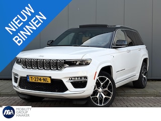 Jeep Grand Cherokee 2.0 Summit Reserve 4xe Dealer Onderhouden | Panoramadak | Luchtvering | Apple carplay/ Android auto |