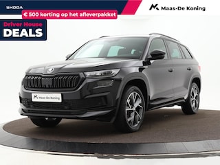 Skoda Kodiaq 1.5 TSI 150pk DSG Sportline Business 7p. · Camera · Elek. Trekhaak · Apple/Android Car Play · Elek. Bestuurdersstoel · 19'' Inch · Garantie t/m 06-06-2027 of 100.000km
