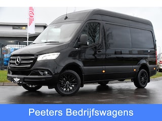 Mercedes-Benz Sprinter 316 2.2 CDI L2H2 Black Edition Adaptieve Cruise, 360 Camera, 10,5'' Mbux, Automaat, LED, 164pk, Stoelverwarming, Trekhaak, Uniek!