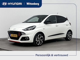Hyundai i10 1.0 T-GDI N LINE 5-ZITS | NAVI | CAMERA | CLIMA | CRUISE | PRIVACY GLASS | 16'' LM VELGEN | STUUR- & STOELVERWARMING |  SPORTUITLAAT | STOOTSSTRIPS | PDC |