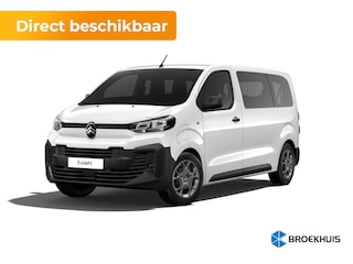 Citroën Jumpy Combi Standaard | Boordlader 11kW - 3 fasen | Elektrisch bedienbare en verwarmbare buitenspiegels | Onboard lader 11Kw - 3 fase
