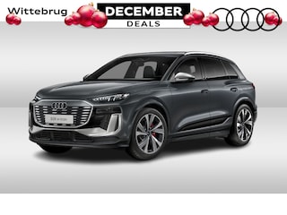 Audi Q6 e-tron e-tron Edition One quattro 100 kWh 490PK | Panoramadak | Luchtvering | Sportstoelen plus | Bang & Olufsen | Trekhaak | MMI experience PRO | Memory | Matrix | OLED | 21" LM velgen
