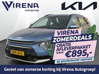 Kia Niro 1.6 GDi Hybrid DynamicLine Airco - Apple Carplay/Android Auto - Cruise Control - Navigatie - Vervolgbotsing Preventie - Fabrieksgarantie tot 10-2031