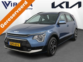 Kia Niro 1.6 GDi Hybrid DynamicLine Airco - Apple Carplay/Android Auto - Cruise Control - Navigatie - Vervolgbotsing Preventie - Fabrieksgarantie tot 10-2031