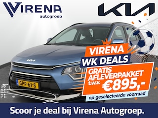 Kia Niro 1.6 GDi Hybrid DynamicLine Airco - Apple Carplay/Android Auto - Cruise Control - Navigatie - Vervolgbotsing Preventie - Fabrieksgarantie tot 10-2031