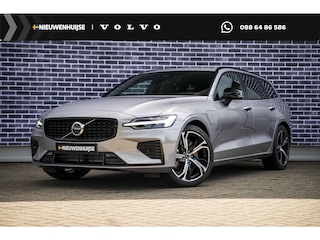 Volvo V60 2.0 T6 Plug-in hybrid AWD Plus Dark | Adaptieve Cruise Control | Trekhaak | Stoel + Stuurverwarming | 360 Camera | Sportstoelen | Harman Kardon Audio | BLIS Dodehoek Detectie |