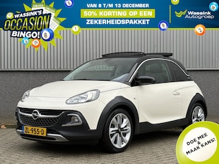 Opel Adam 1.0 Turbo 90PK ADAM ROCKS BlitZ | Cabrio | Cruise Control | Stoelverwarming | Stuurverwarming | Parkeersensoren | DAB Radio |