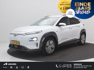 Hyundai Kona EV Fashion 64 kWh / SOH 100% / Lederen Bekleding / Navigatie / KRELL Audio / Adaptive Cruise Control / Climate Control / Achteruitrijcamera /