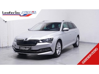 Skoda Superb Combi 1.4 TSI iV Style Navi Leder/alcantara Camera Stoel- en voorruitverwarming Apple Carplay Clima