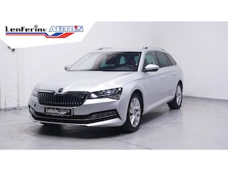 Skoda Superb Combi 1.4 TSI iV Style Navi Leder/alcantara Camera Stoel- en voorruitverwarming Apple Carplay Clima