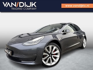 Tesla Model 3 Long Range RWD 75 kWh ✓SOH 88.3% ✓Autopilot ✓Panoramadak ✓Vol Leder ✓360º Camera ✓Stoelverwarming ✓Origineel NL