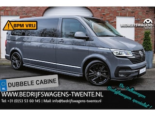 Volkswagen Transporter T6.1 2.0 TDI 204 PK DSG CARAVELLE L2H1 A-Deuren DUB/CAB ACC | LED | Leder | Bilstein B14 Schroefveren set | Achteruitrijcamera