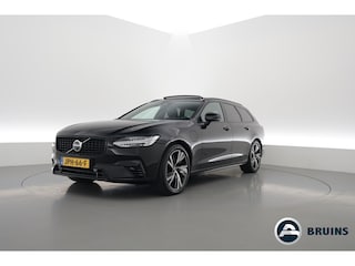 Volvo V90 2.0 T6 Plug-in hybrid AWD Plus Dark | Pano | Trekhaak elek. | 360 Cam. | Sport stoelen | H&K | ACC |