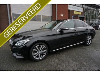 Mercedes-Benz C-klasse 180 CDI LEASE EDITION ORIGINEEL NEDERLANDS FULL LED KOPLAMPEN LEDER NAVI CLIMA CRUISE BLUETOOTH PDC ELECTR.STOELEN 17INCH 4X ELECTR.RAMEN-SPIEGELS