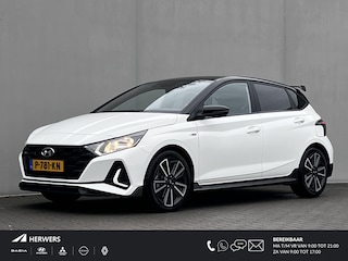 Hyundai i20 1.0 T-GDI N Line / Fabrieksgarantie tot 04-2027* / NL Auto / Navigatie / Dode hoek detectie / BOSE Audio / Achteruitrijcamera / Apple Carplay Android / Achterspoiler / 17" LM wielen /