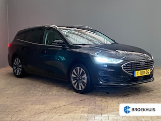 Ford Focus Wagon 1.0 EcoBoost Hybrid Titanium X | Trekhaak | Winter Pack | Lichtmetalen velgen | Adaptieve Cruise | | Achterbank in delen neerklapbaar | Achteruitrijcamera | Airco (automatisch)