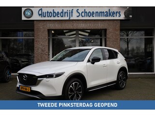 Mazda CX-5 2.0 e-SkyActiv-G M Hybrid 165 Newground HUD CARPLAY LEER/ALCANTARA 360-CAMERA STOEL/STUURVERW. ELEC.KLEP/STOEL LANE-ASSIST HILL-HOLD KEYLESS CRUISE CLIMA DAB 2XPDC 19''LMV