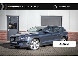 Volvo V60 2.0 B5 AWD Pro | Panoramadak | Head-up display | Harman Kardon audio | Nappa lederen bekleding | 360 camera | Elektrische stoelverstelling | Standkachel | Adaptive cruise control | Actieve LED koplampen |