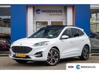 Ford Kuga 2.5 PHEV ST-Line X | Pano-dak | 360 Camera | Cruise adaptief | Stuur/stoel/voorruit verwarming | Apple Carplay/Android Auto | Dodehoek detectie | Apple Carplay/Android Auto|telefoonintegratie premium | Camera voor | Cruise control adaptief met Stop&Go en stuurhulp