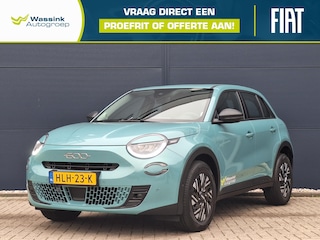 Fiat 600 1.2 Hybrid Turbo Charged 100pk Automaat Urban DEMO DEAL| Cruise Control | Carplay | Parkeersensoren | Camera