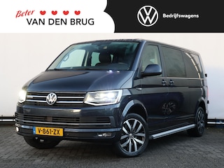 Volkswagen Transporter 2.0 TDI 204PK DSG L2H1 DC 4Motion Highline | ACC | LED | 2x Schuifdeur | Trekhaak | Camera | Sidebars | Leder |