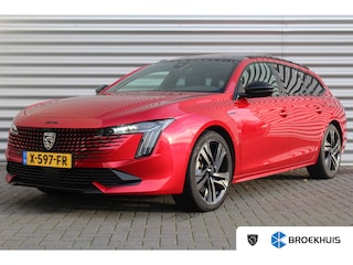 Peugeot 508 SW 1.6 HYBRID 225PK GT PACK AUTOMAAT / NAVI / LEDER / CLIMA / PDC / 19" LMV / CAMERA / KEYLESS / I-COCKPIT / FULL-LED / PANO. DAK / WINTERPAKKET / FOCAL AUDIO / ADAPT. CRUISECONTROL / FULL-OPTIONS !!