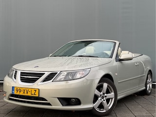 Saab 9-3 Cabrio BWJ 10-2007 | 1.9 TiD 150PK Vector AUTOMAAT | LEER | CLIMA | STOELVERW | NAVI | PDC | CRUISE
